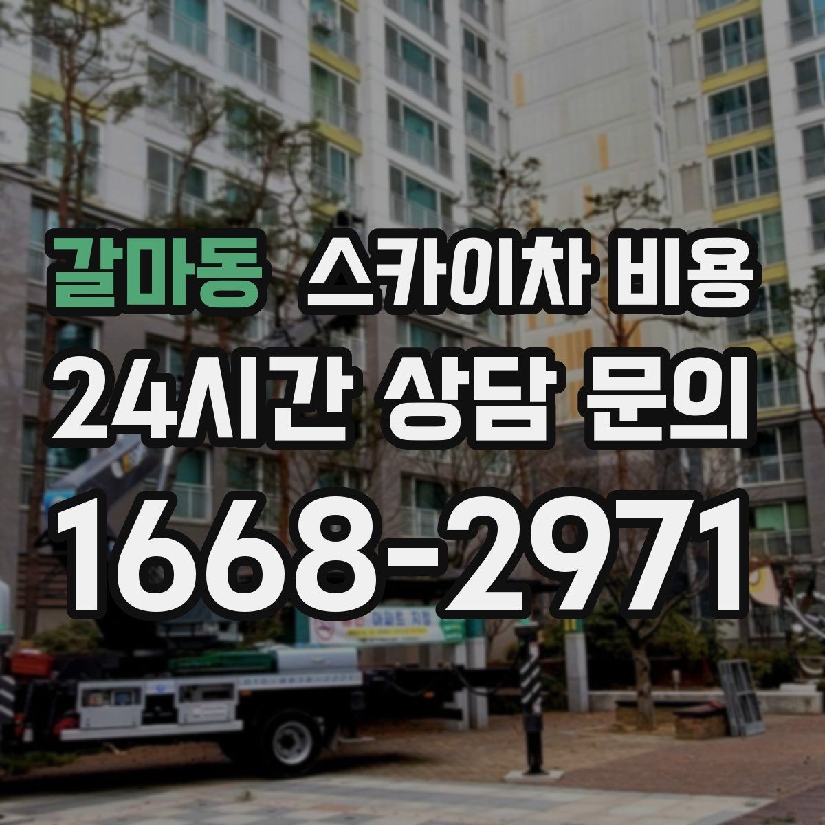 갈마동 스카이차 비용 현장 조건별 핵심 변수를 한 번에 정리