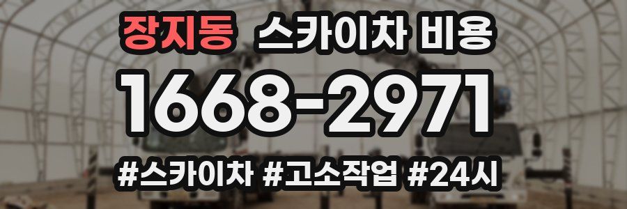 장지동 스카이차 비용