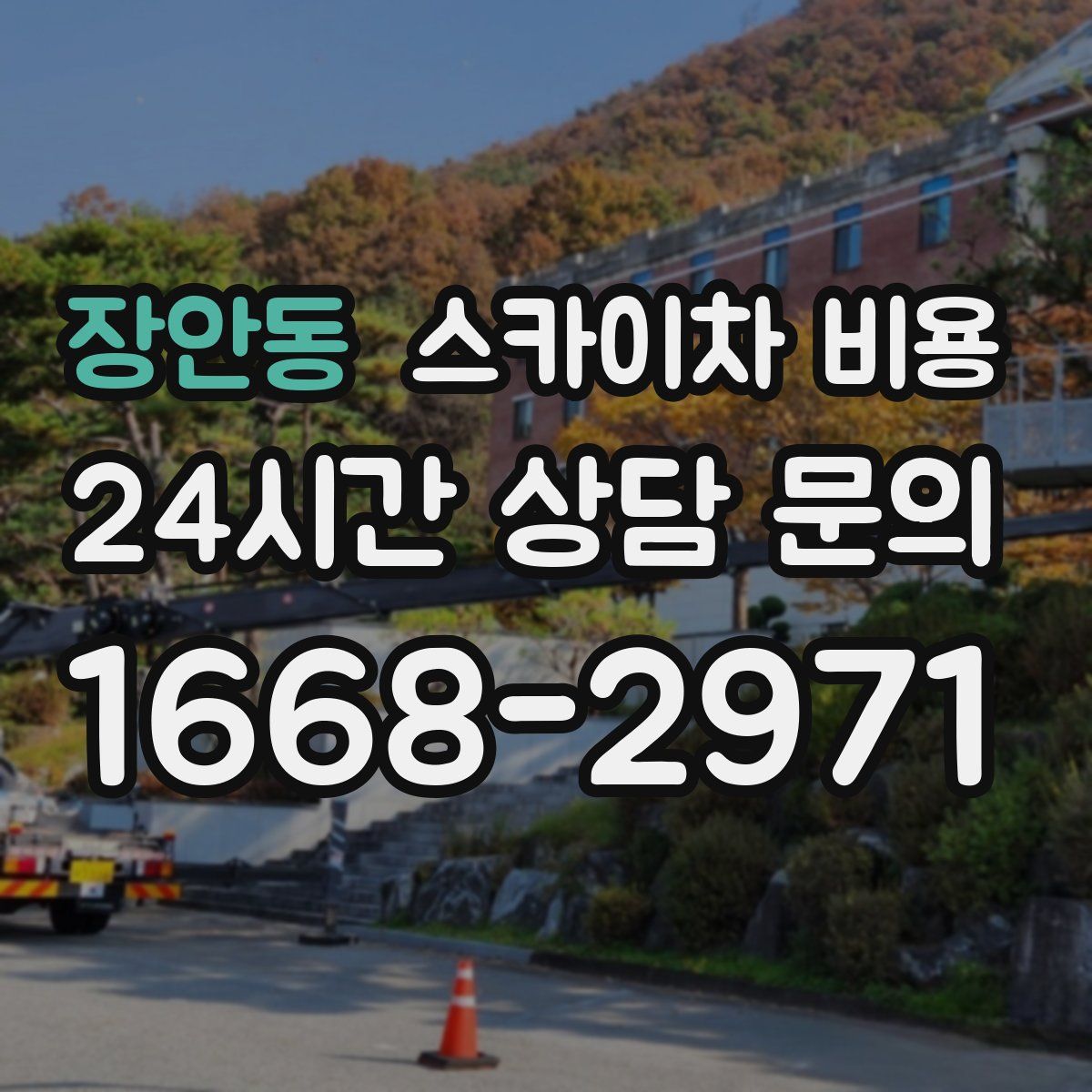 장안동 스카이차 비용