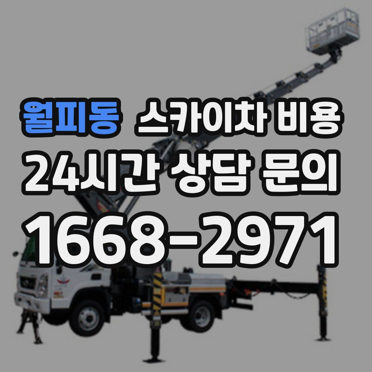 월피동 스카이차 비용