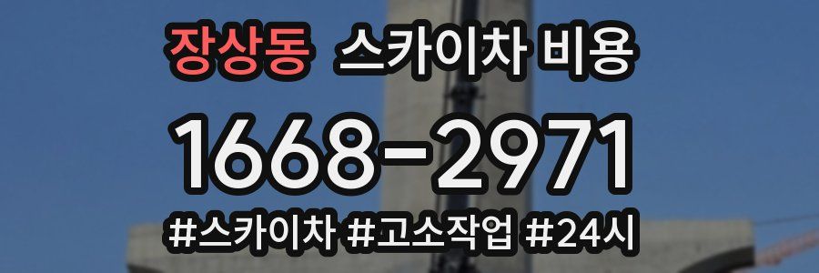 장상동 스카이차 비용