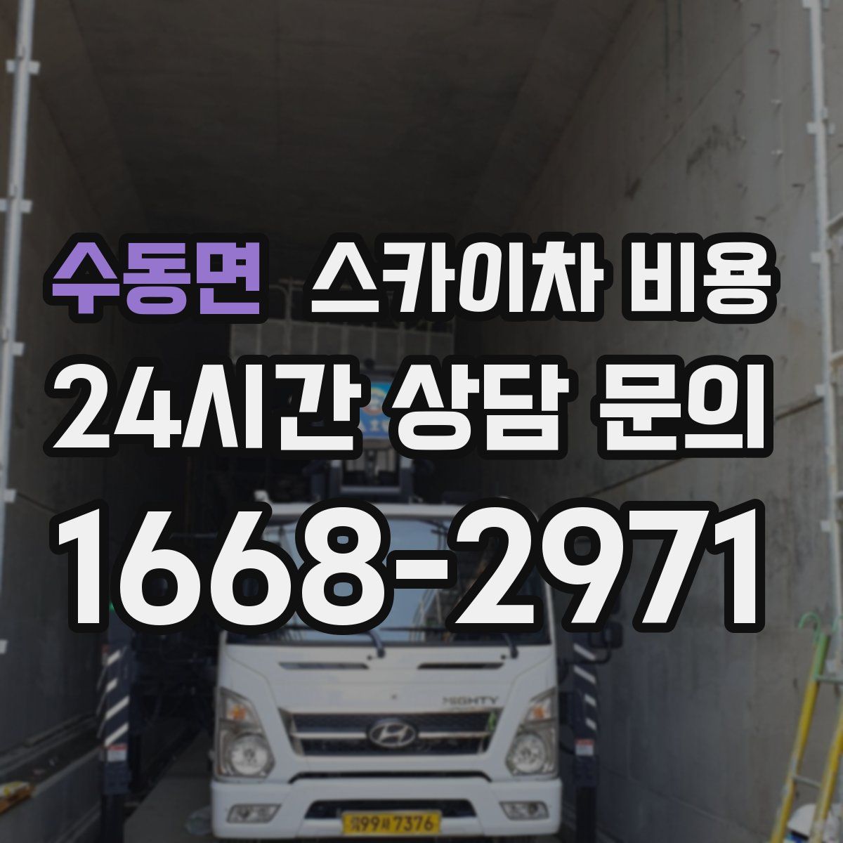 수동면 스카이차 비용