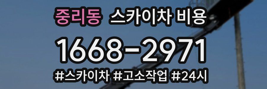 중리동 스카이차 비용