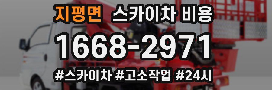 지평면 스카이차 비용