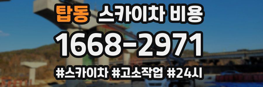 탑동 스카이차 비용