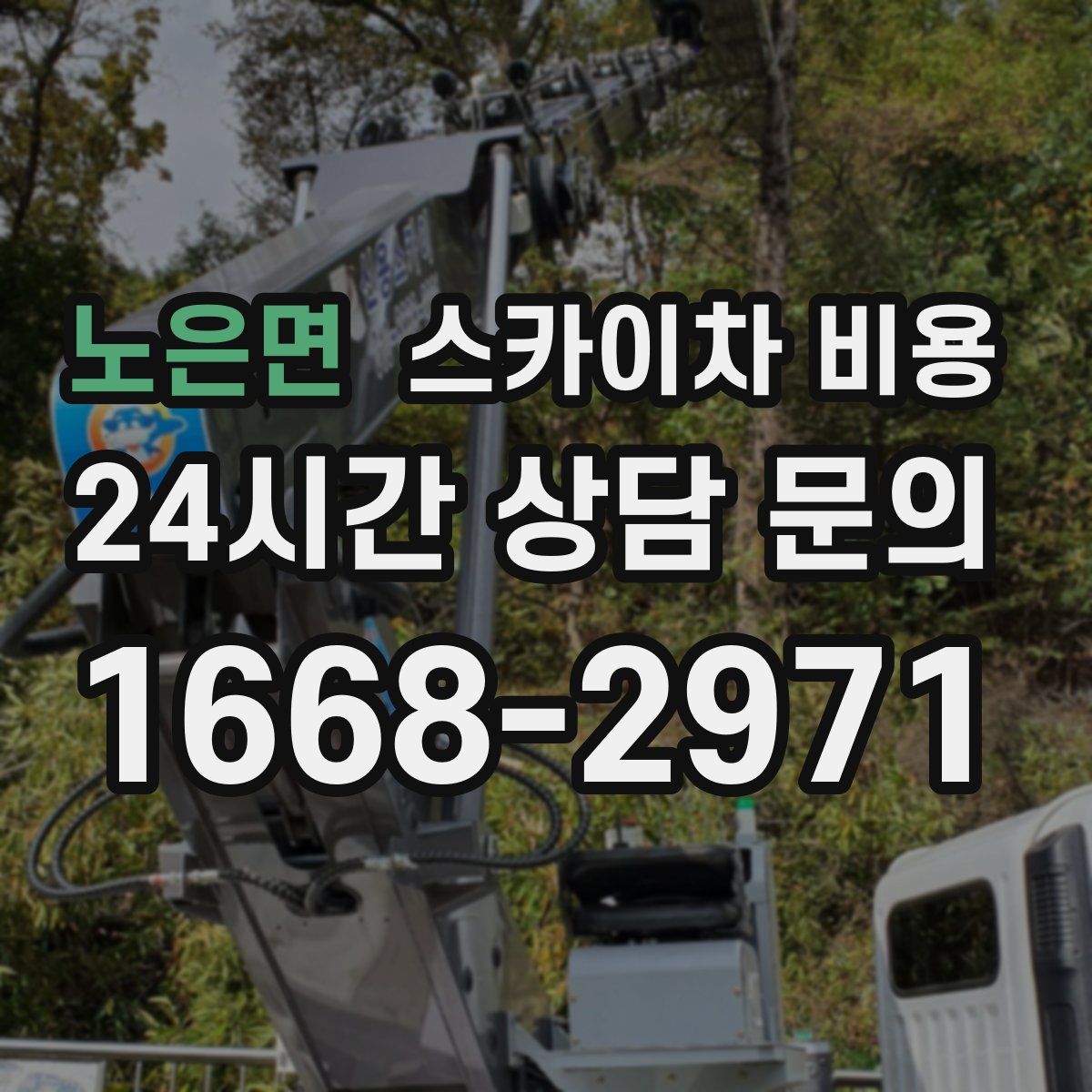 노은면 스카이차 비용