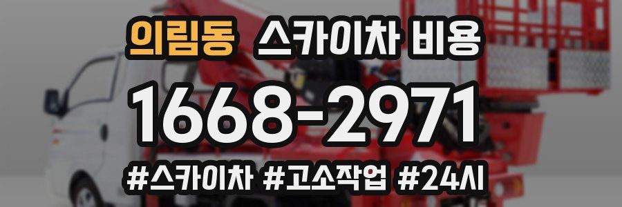 의림동 스카이차 비용