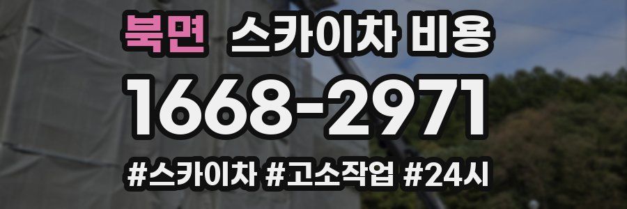 북면 스카이차 비용