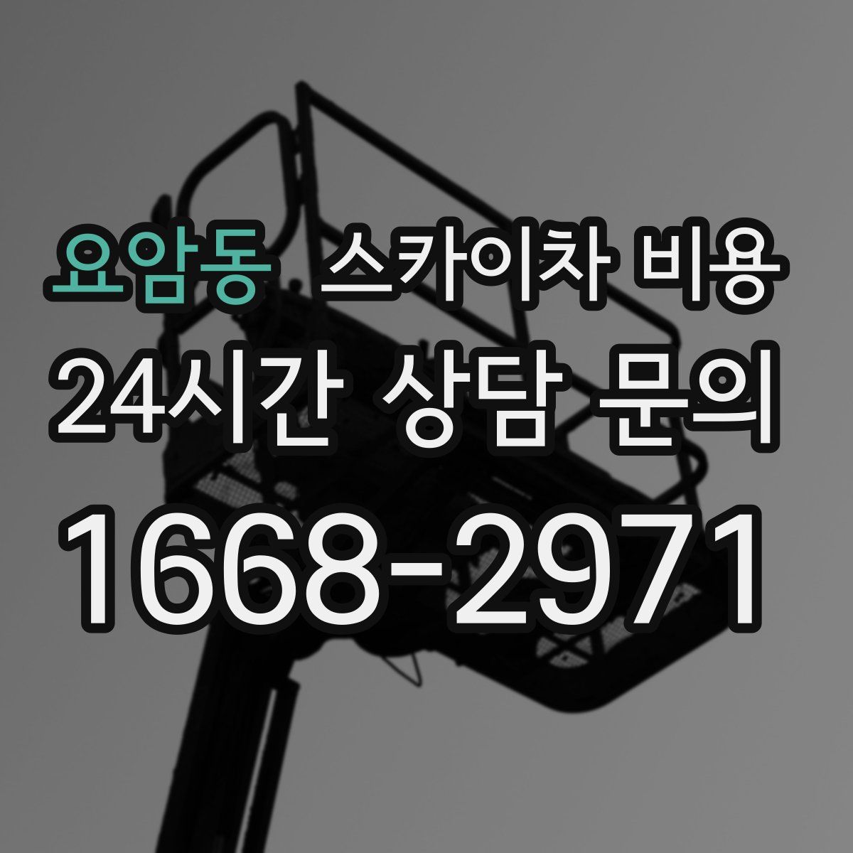 요암동 스카이차 비용