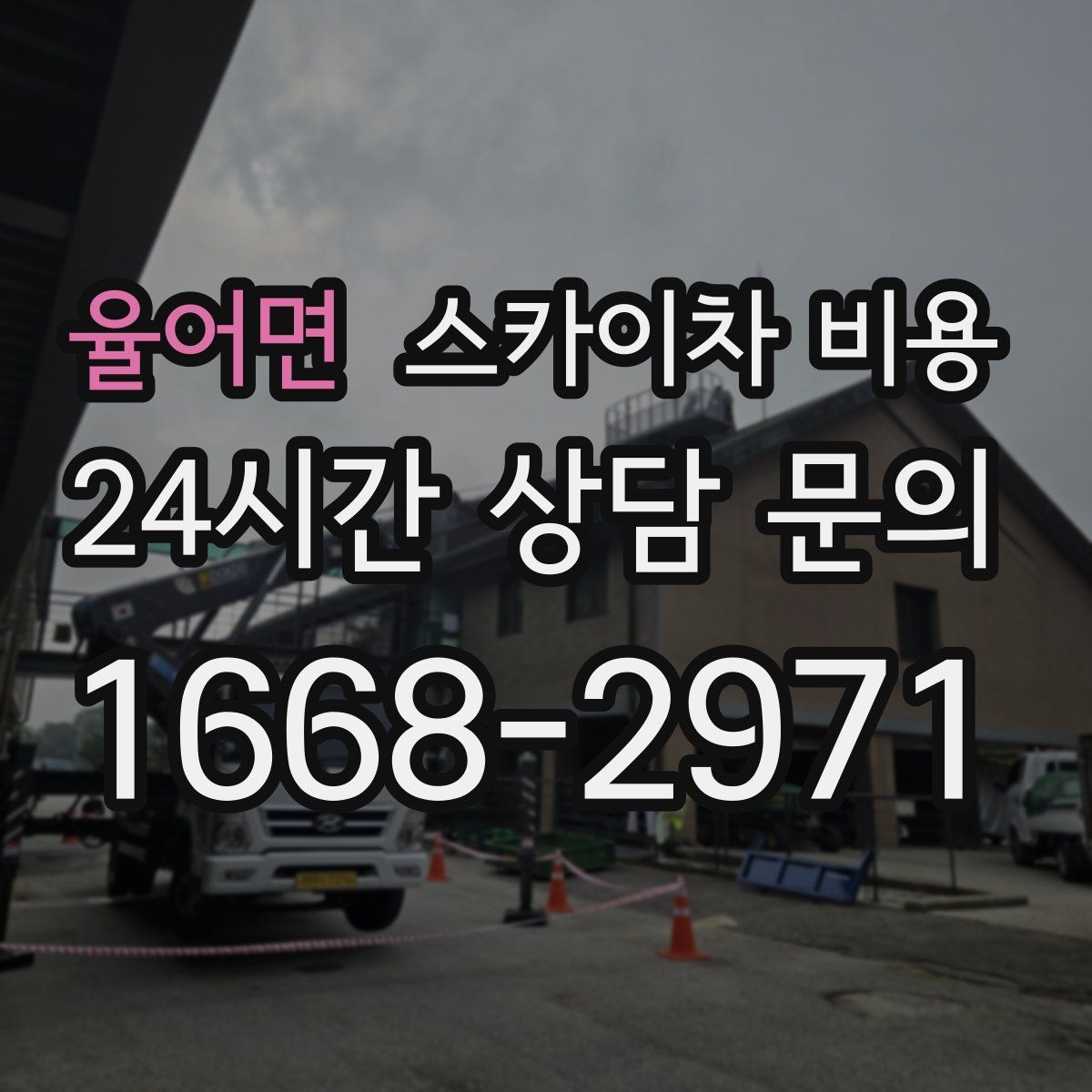 율어면 스카이차 비용