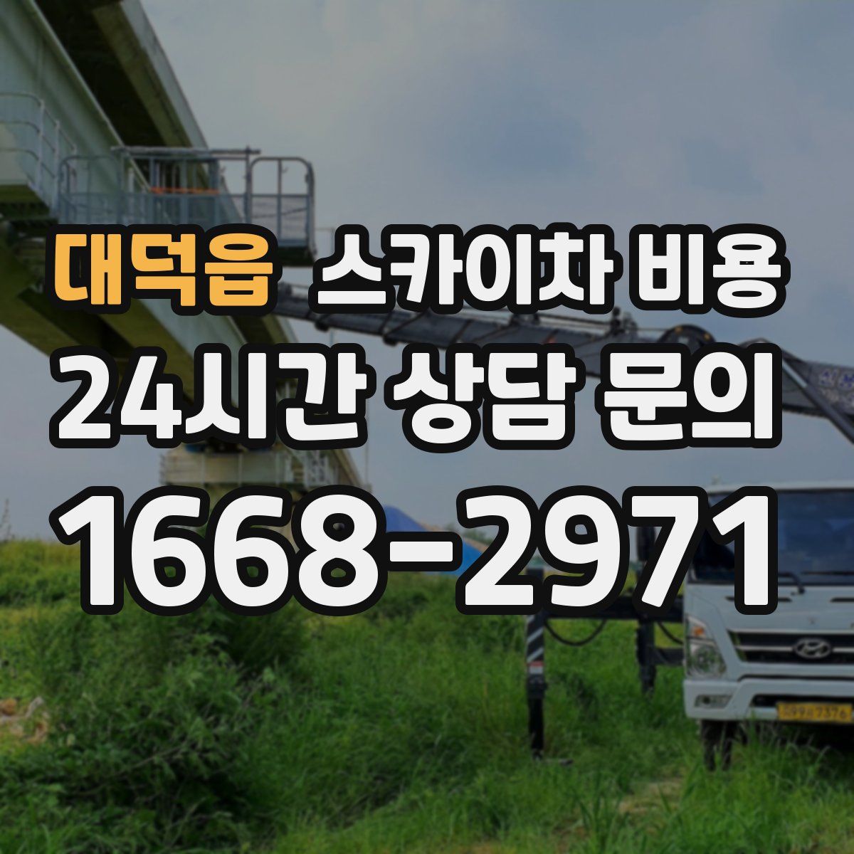 대덕읍 스카이차 비용