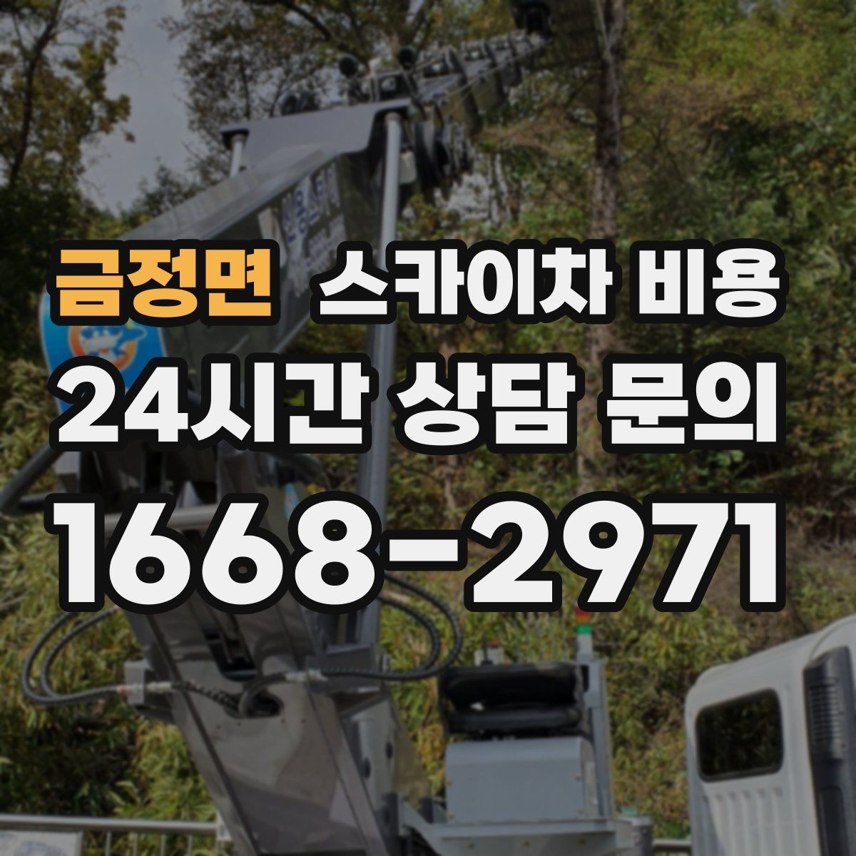 금정면 스카이차 비용