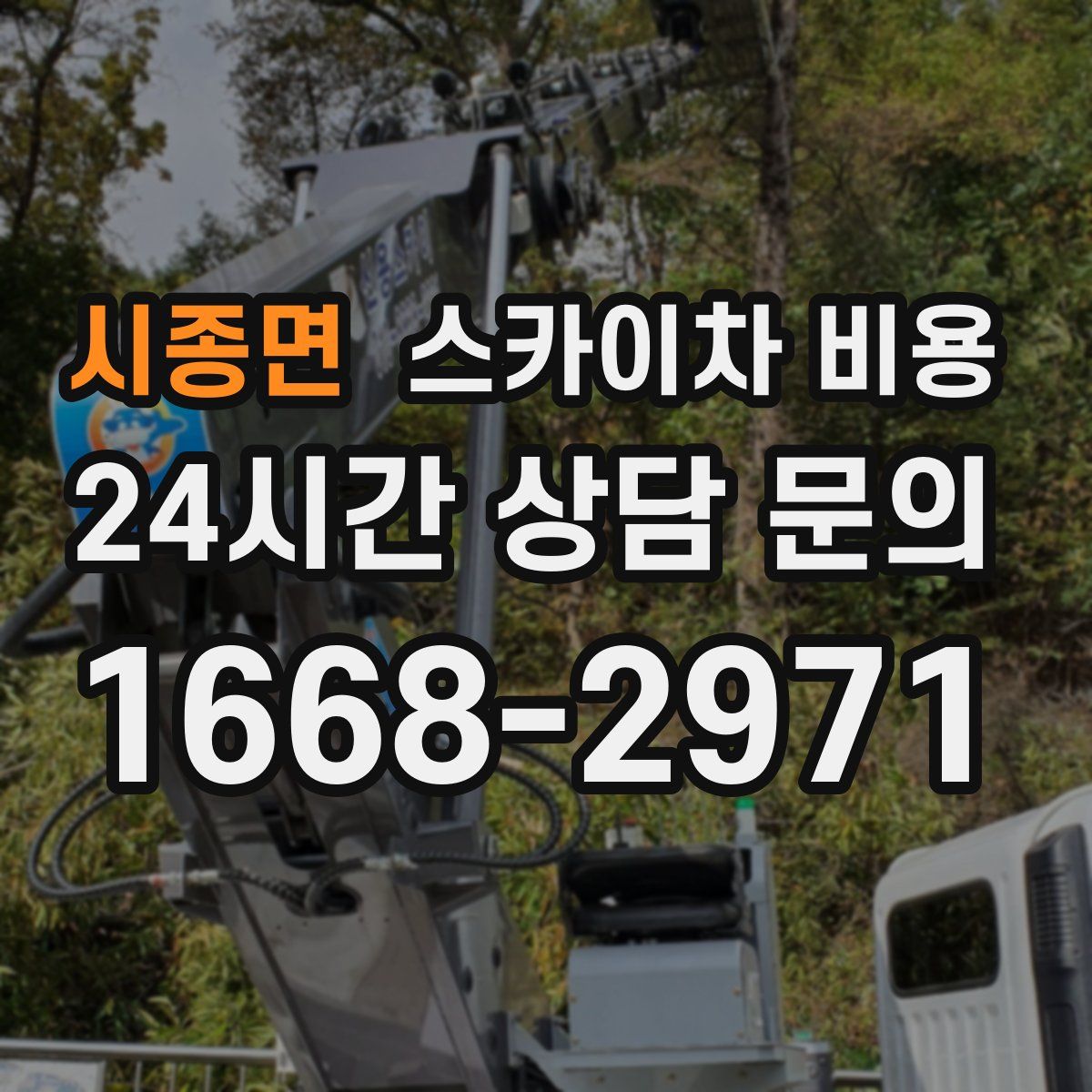 시종면 스카이차 비용