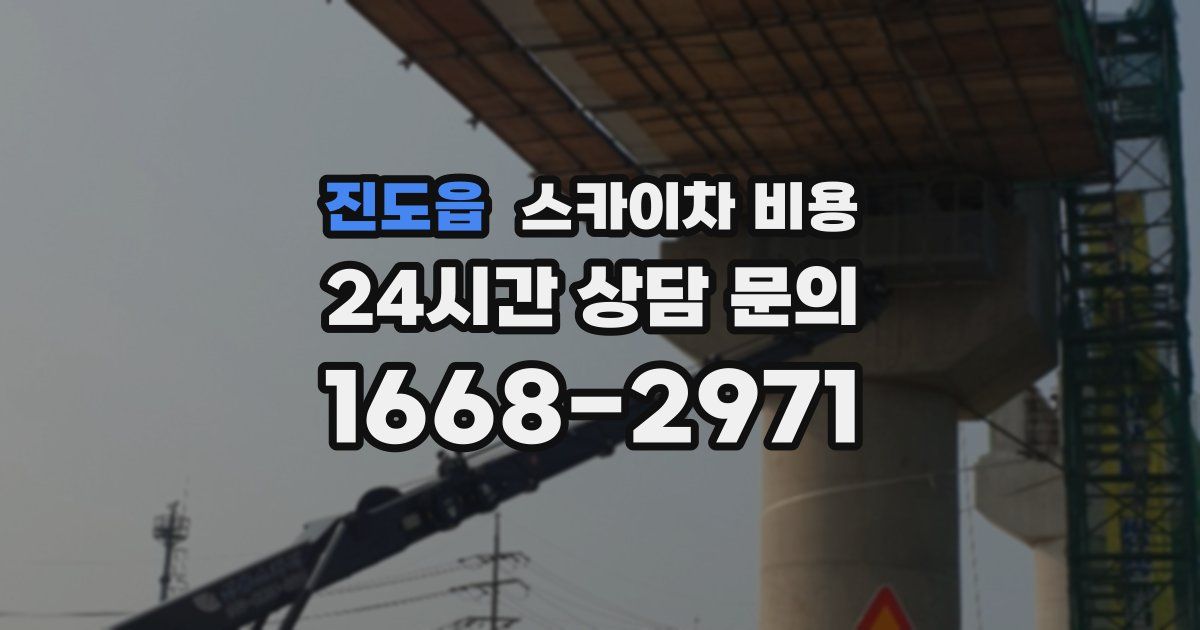 진도읍 스카이차 비용