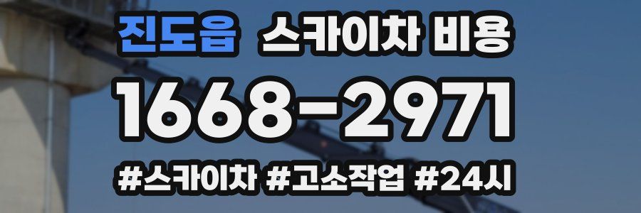 진도읍 스카이차 비용