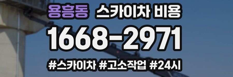 용흥동 스카이차 비용