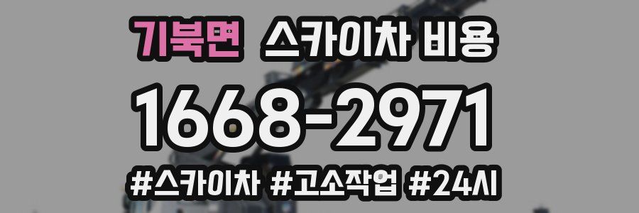 기북면 스카이차 비용