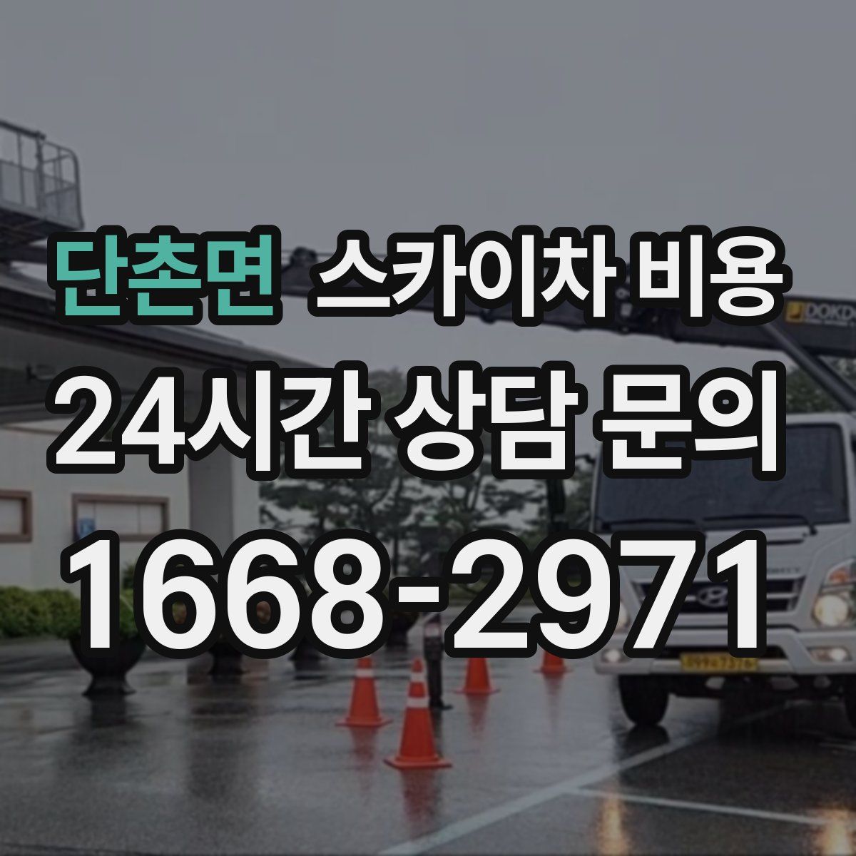 단촌면 스카이차 비용