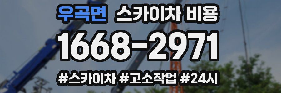 우곡면 스카이차 비용