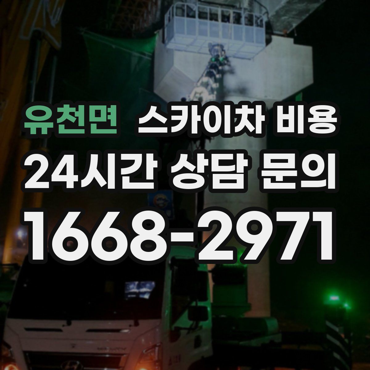 유천면 스카이차 비용