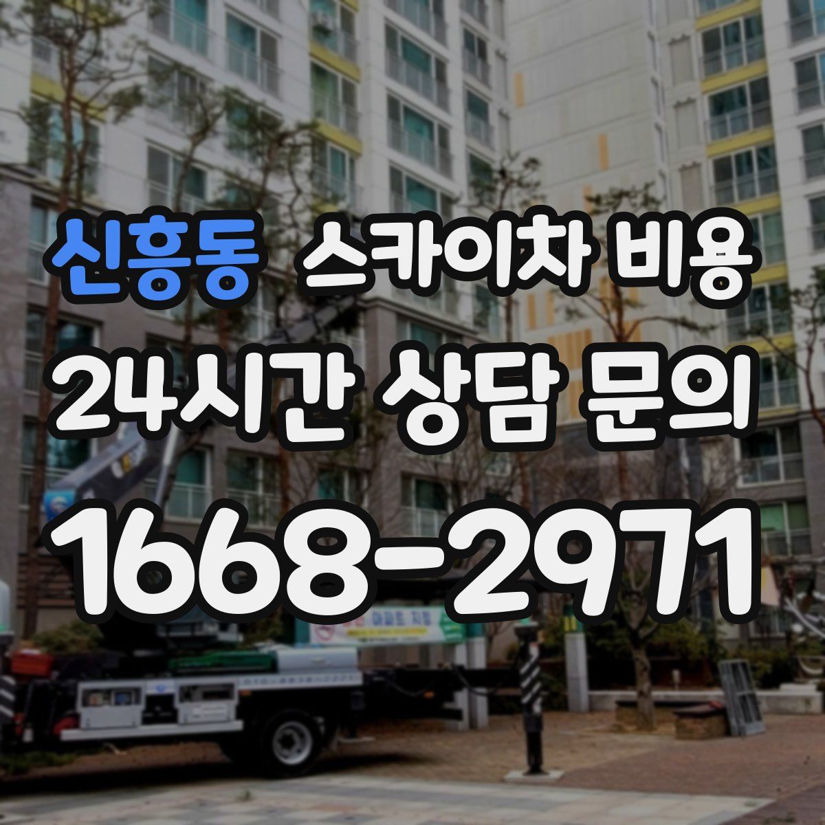 신흥동 스카이차 비용