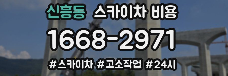 신흥동 스카이차 비용