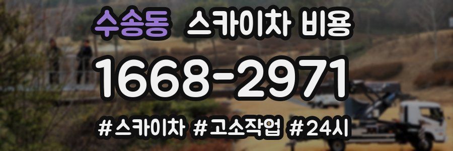 수송동 스카이차 비용