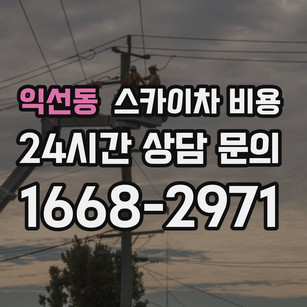 익선동 스카이차 비용