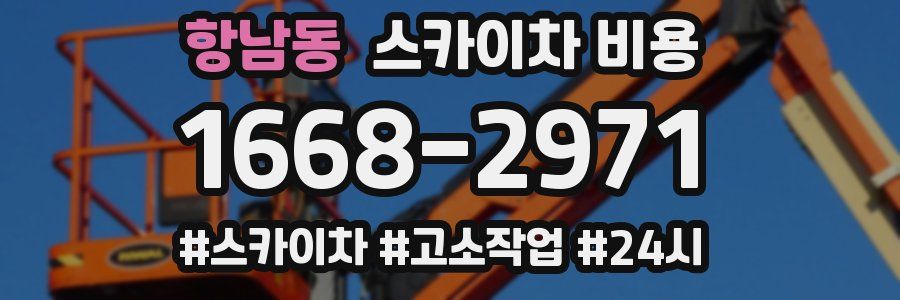 항남동 스카이차 비용