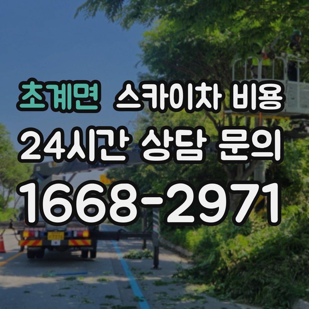 초계면 스카이차 비용