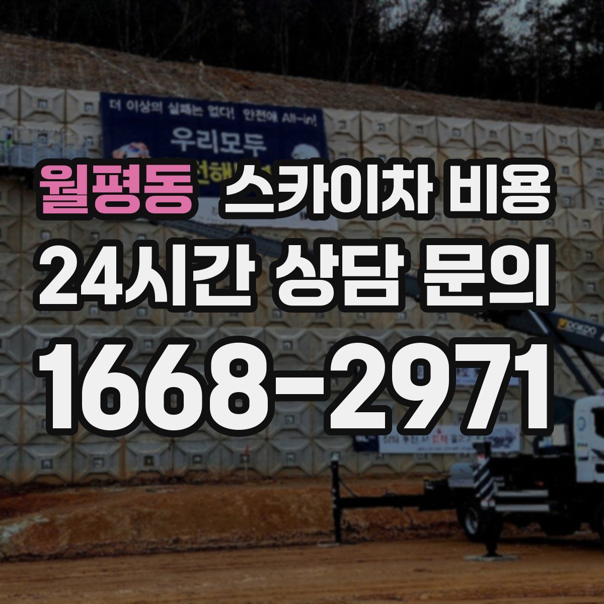 월평동 스카이차 비용