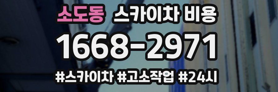 소도동 스카이차 비용