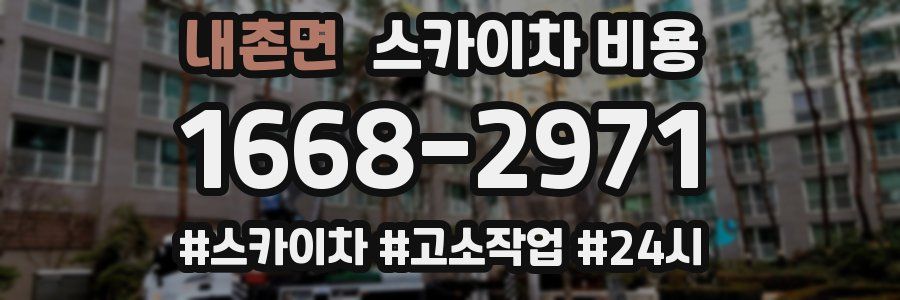 내촌면 스카이차 비용