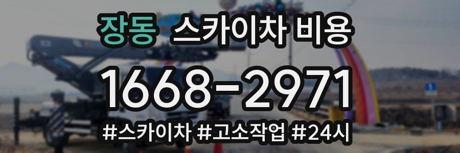 장동 스카이차 비용