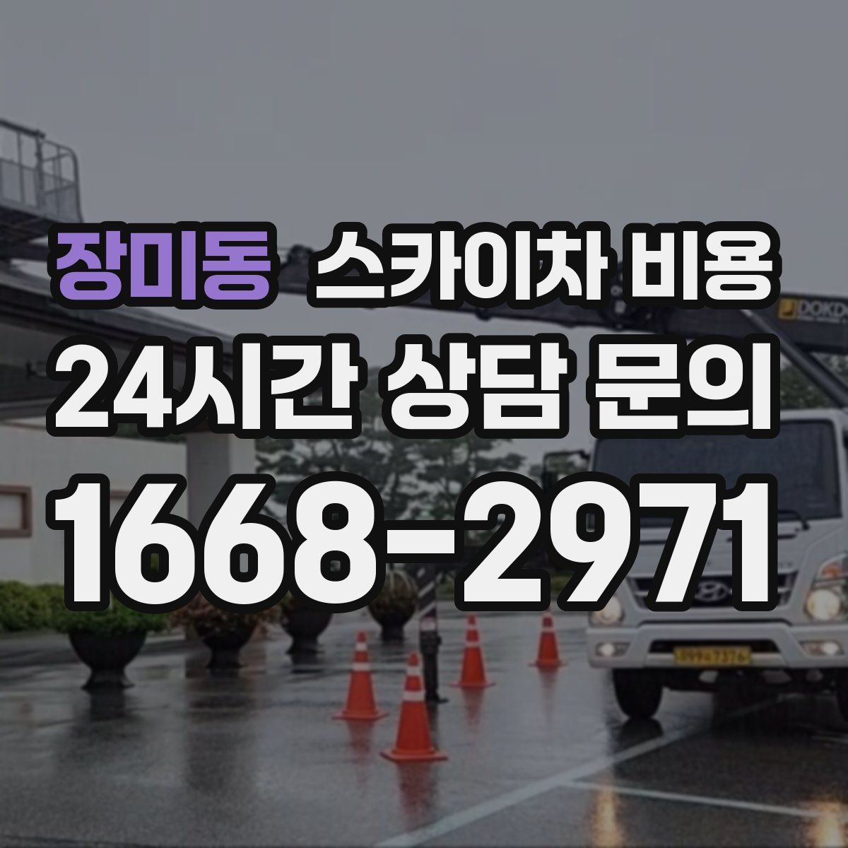 장미동 스카이차 비용