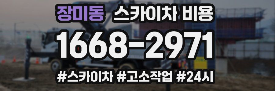 장미동 스카이차 비용