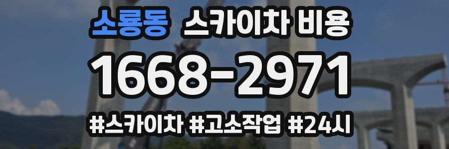 소룡동 스카이차 비용