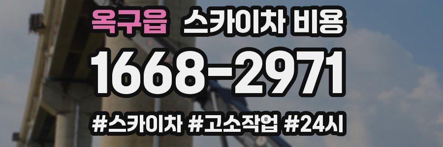 옥구읍 스카이차 비용