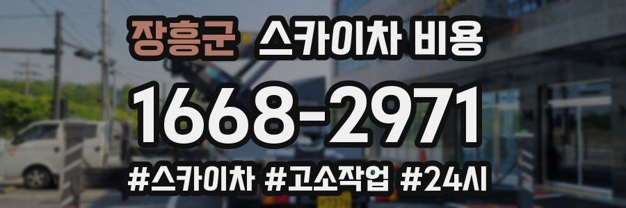 장흥군 스카이차 비용