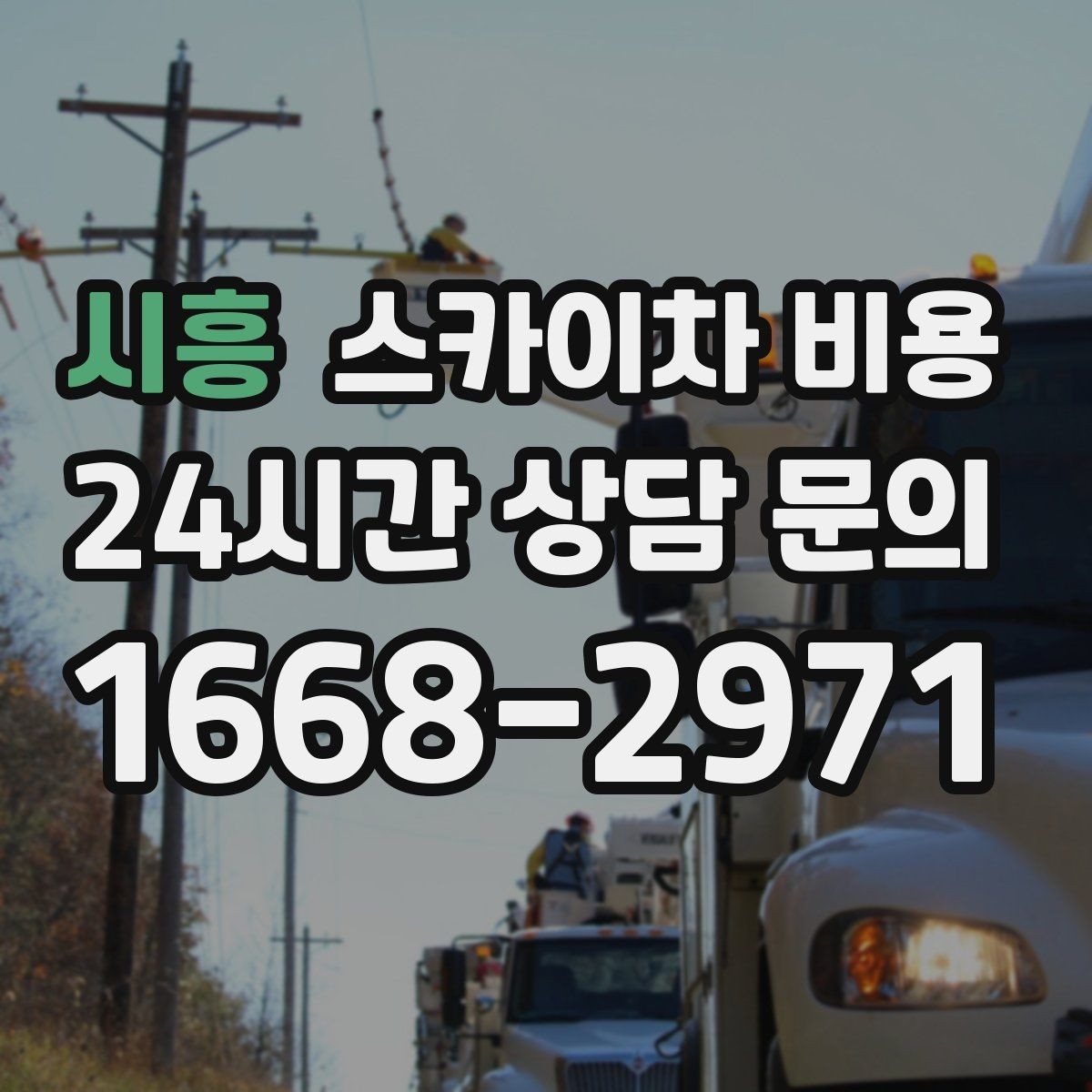 시흥 스카이차 비용 인도 작업 가능 여부가 비용에 미치는 영향