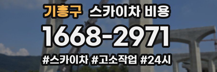 기흥구 스카이차 비용