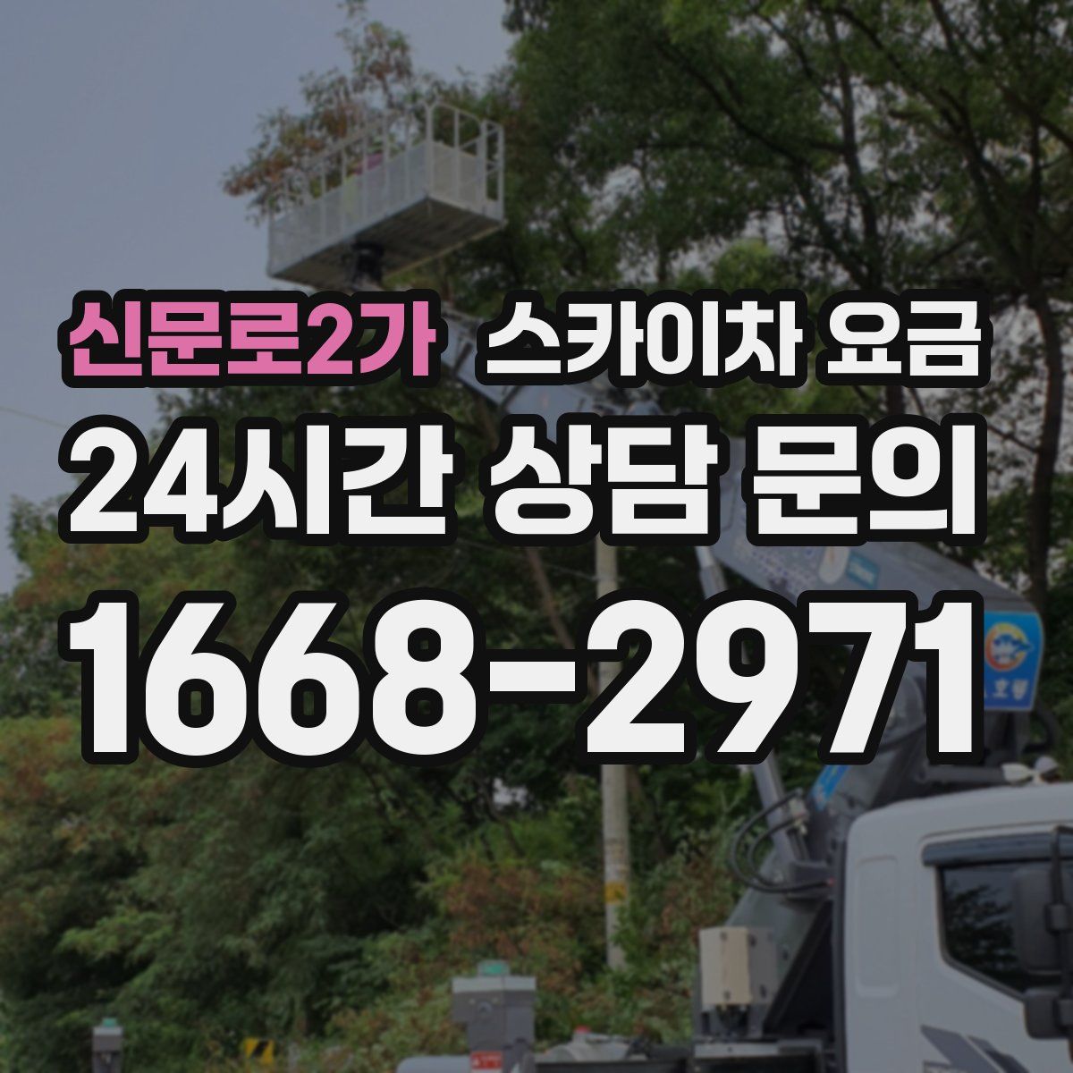 신문로2가 스카이차 요금