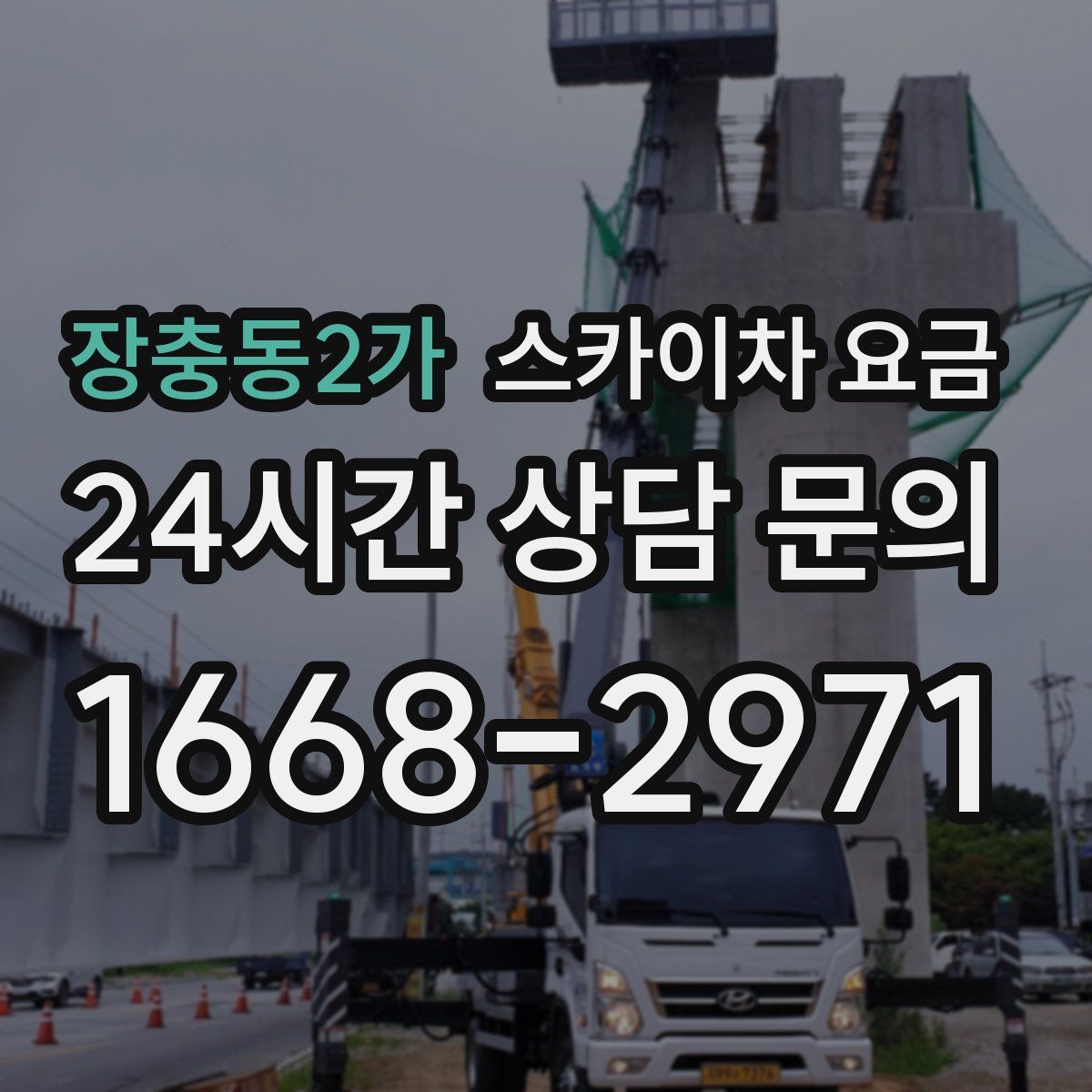 장충동2가 스카이차 요금