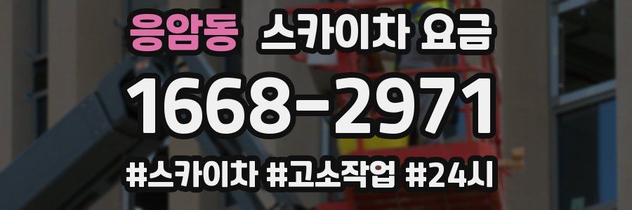 응암동 스카이차 요금