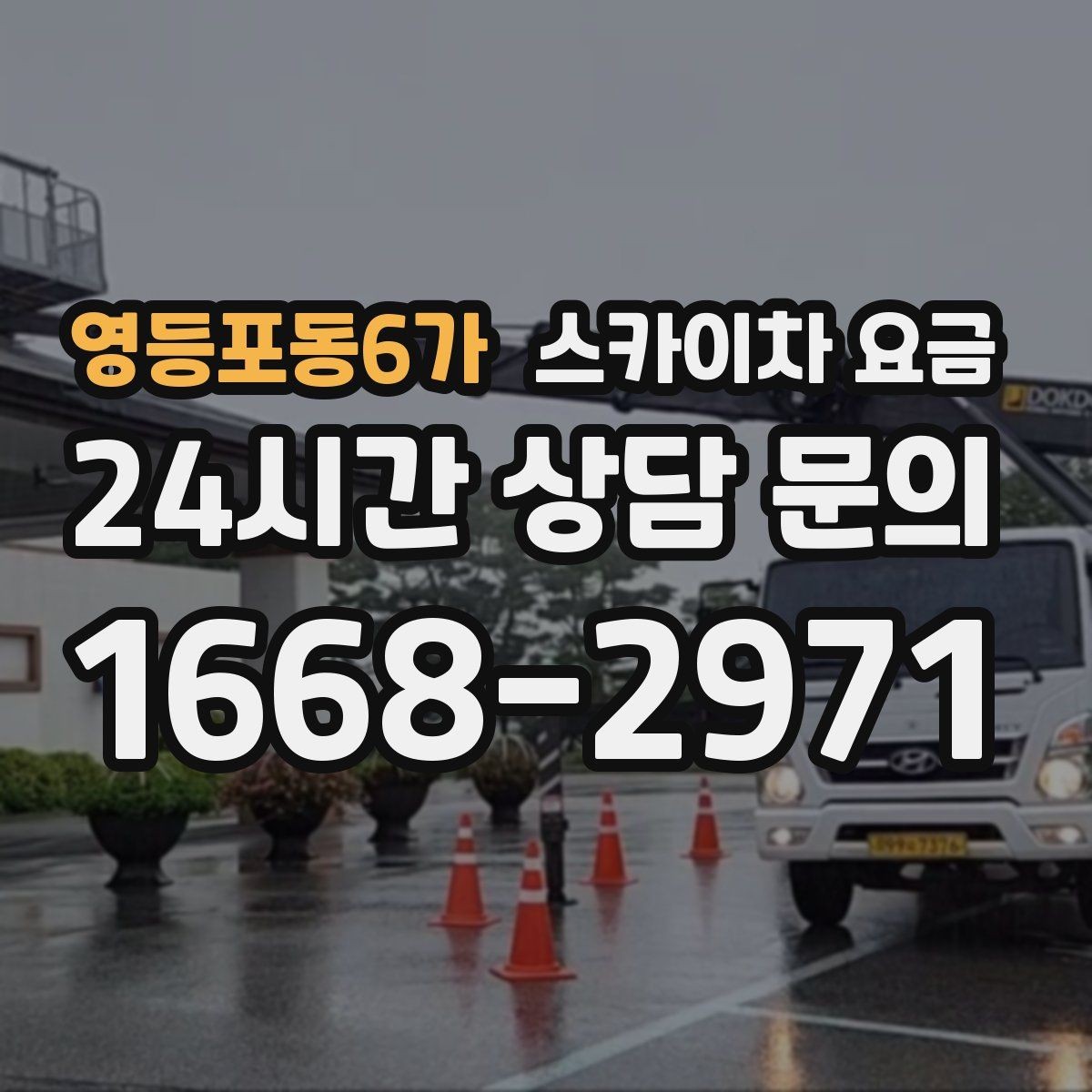 영등포동6가 스카이차 요금 나무 가지치기 작업은 어떤 기준으로 볼까