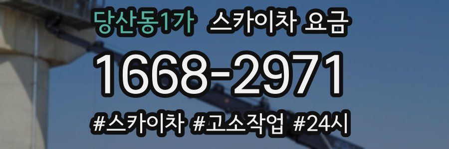 당산동1가 스카이차 요금