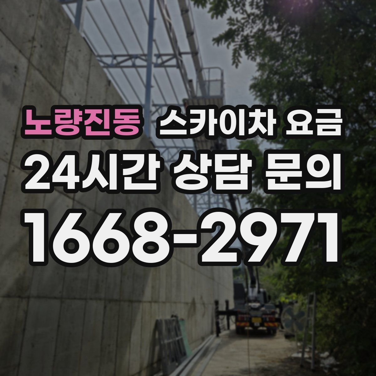 노량진동 스카이차 요금