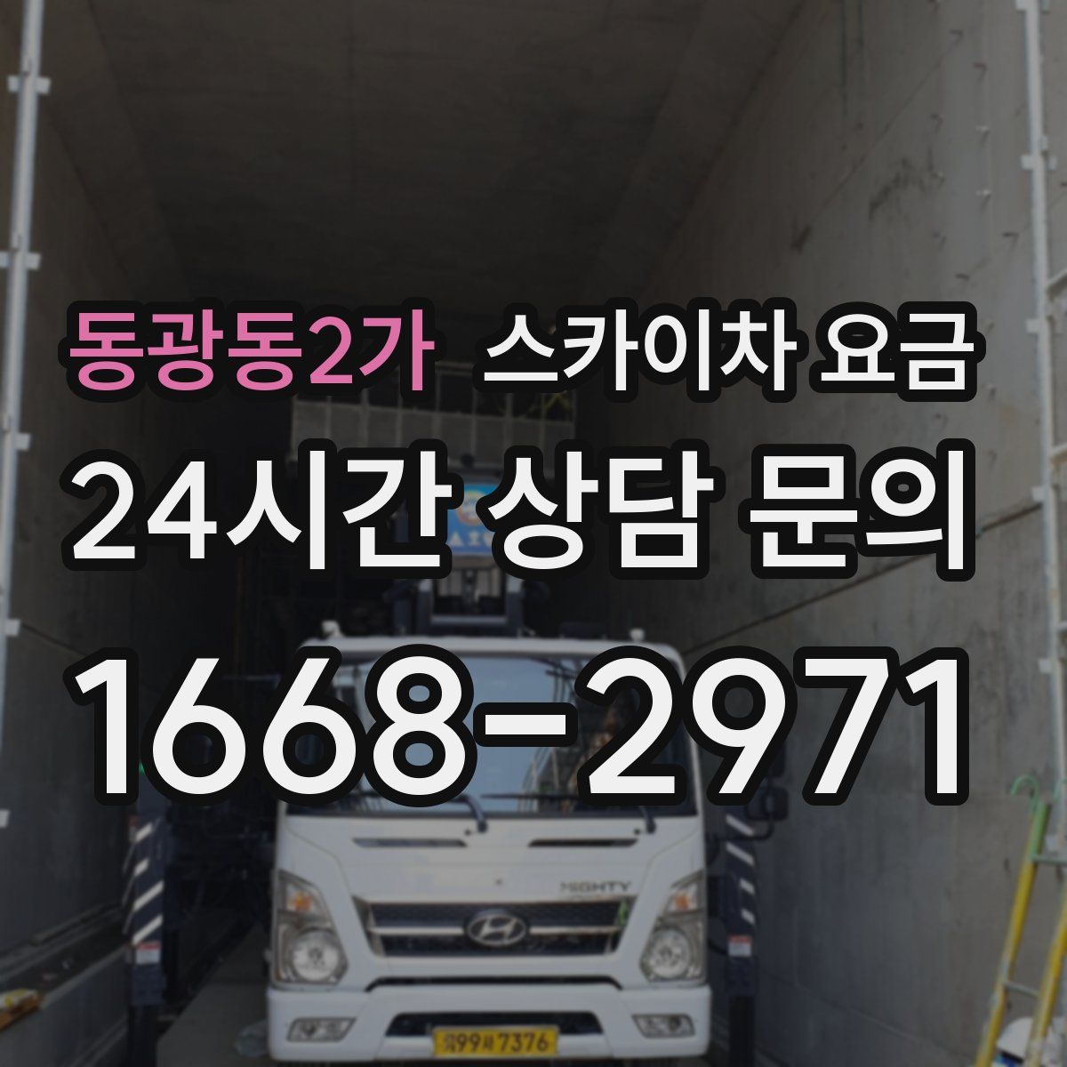 동광동2가 스카이차 요금