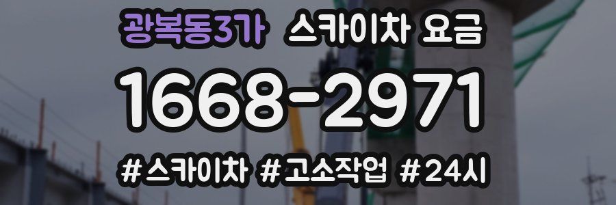 광복동3가 스카이차 요금