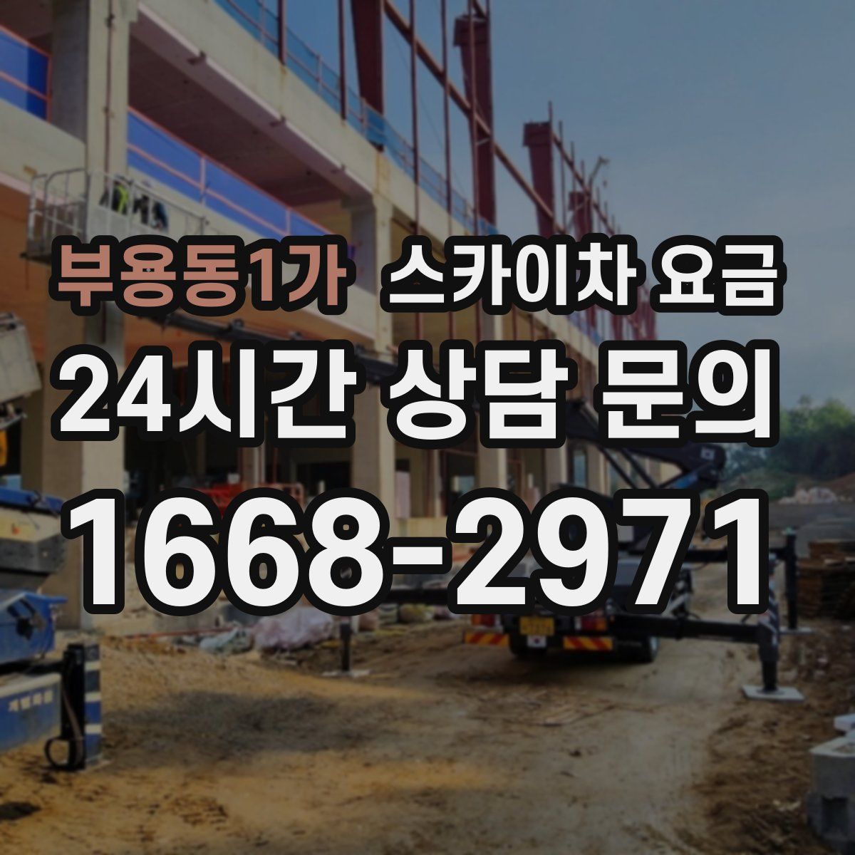 부용동1가 스카이차 요금